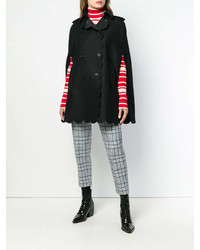 Manteau cape noir RED Valentino