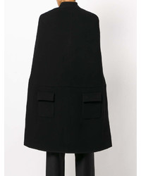 Manteau cape noir Givenchy