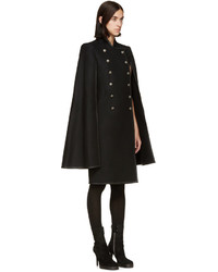 Manteau cape noir Gareth Pugh