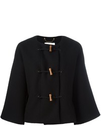 Manteau cape noir Chloé