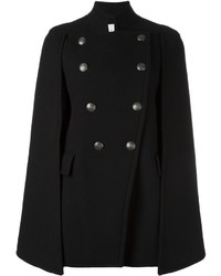 Manteau cape noir PIERRE BALMAIN
