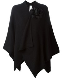 Manteau cape noir Twin-Set