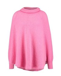 Manteau cape rose Karen by Simonsen