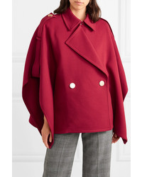 Manteau cape rouge See by Chloe
