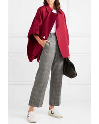 Manteau cape rouge See by Chloe