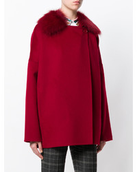 Manteau cape rouge P.A.R.O.S.H.