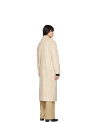 Manteau de fourrure beige The Loom