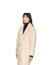 Manteau de fourrure beige The Loom