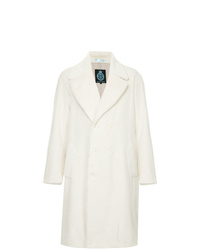 Manteau de fourrure blanc