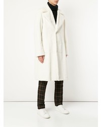 Manteau de fourrure blanc GUILD PRIME