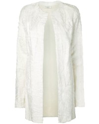 Manteau de fourrure blanc Vera Wang