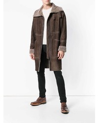 Manteau de fourrure marron foncé Desa 1972