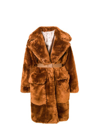 Manteau de fourrure marron N°21