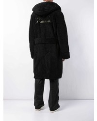 Manteau de fourrure noir Alexander Wang