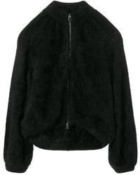 Manteau de fourrure noir Tom Ford