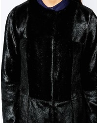 Manteau de fourrure noir Urban Code