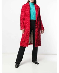 Manteau de fourrure rouge The Gigi