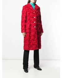 Manteau de fourrure rouge The Gigi