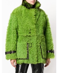 Manteau de fourrure vert Tom Ford