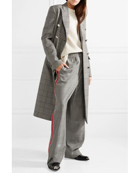 Manteau écossais gris Calvin Klein 205W39nyc