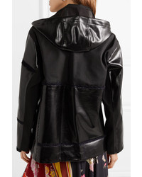 Manteau en cuir noir 3.1 Phillip Lim