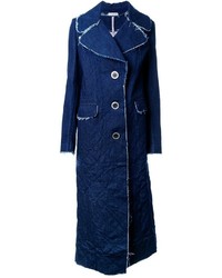 Manteau en denim bleu Natasha Zinko