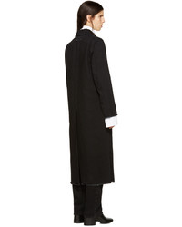 Manteau en denim noir MM6 MAISON MARGIELA