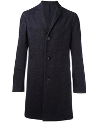 Manteau en laine bleu marine Calvin Klein