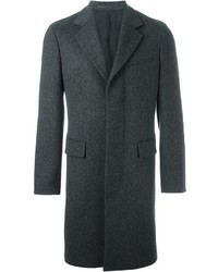 Manteau en laine gris foncé E. Tautz