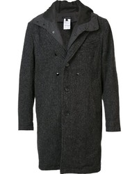 Manteau en laine gris foncé Engineered Garments