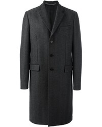 Manteau en laine gris foncé Givenchy