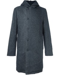 Manteau en laine gris foncé Stephan Schneider