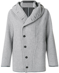 Manteau en laine gris Emporio Armani