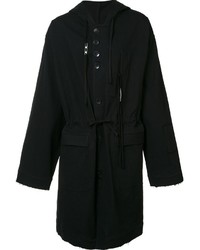 Manteau en laine noir Damir Doma