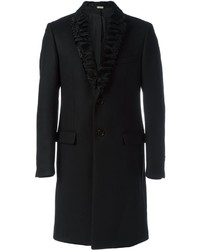 Manteau en laine noir Fendi