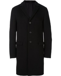 Manteau en laine noir Jil Sander
