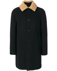 Manteau en laine noir MSGM