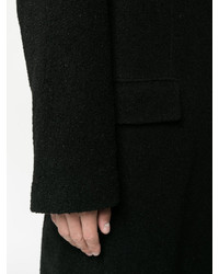 Manteau en laine noir Ann Demeulemeester