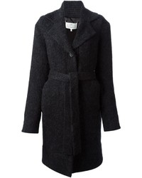 Manteau en tricot noir Maison Margiela
