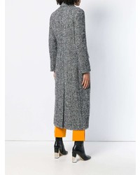 Manteau en tweed gris Ermanno Scervino