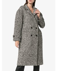 Manteau en tweed gris Adaptation