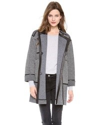 Manteau en tweed gris Rebecca Taylor