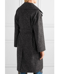 Manteau en tweed noir Kenzo