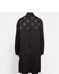 Manteau géométrique noir Raf Simons