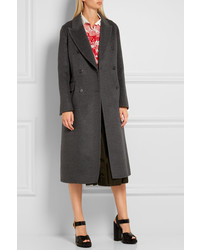 Manteau gris foncé Prada