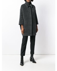 Manteau gris foncé Lanvin