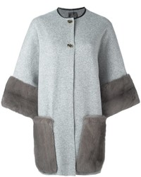 Manteau gris Agnona