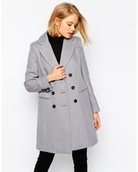 Manteau gris Asos