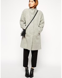 Manteau gris Asos