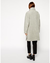 Manteau gris Asos